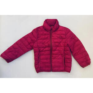 Girls' Pink Puffer Jacket Size 5-7